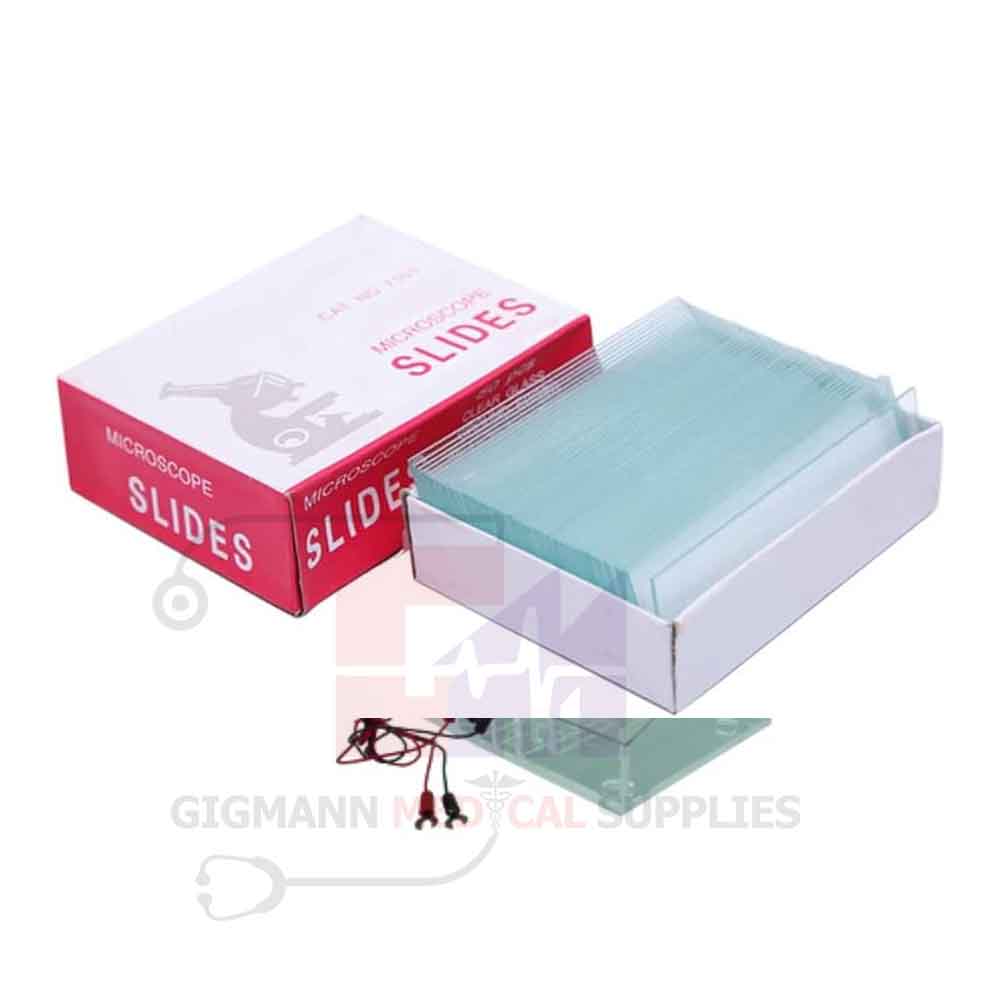 MICROSCOPE SLIDES FROSTED PLAIN
